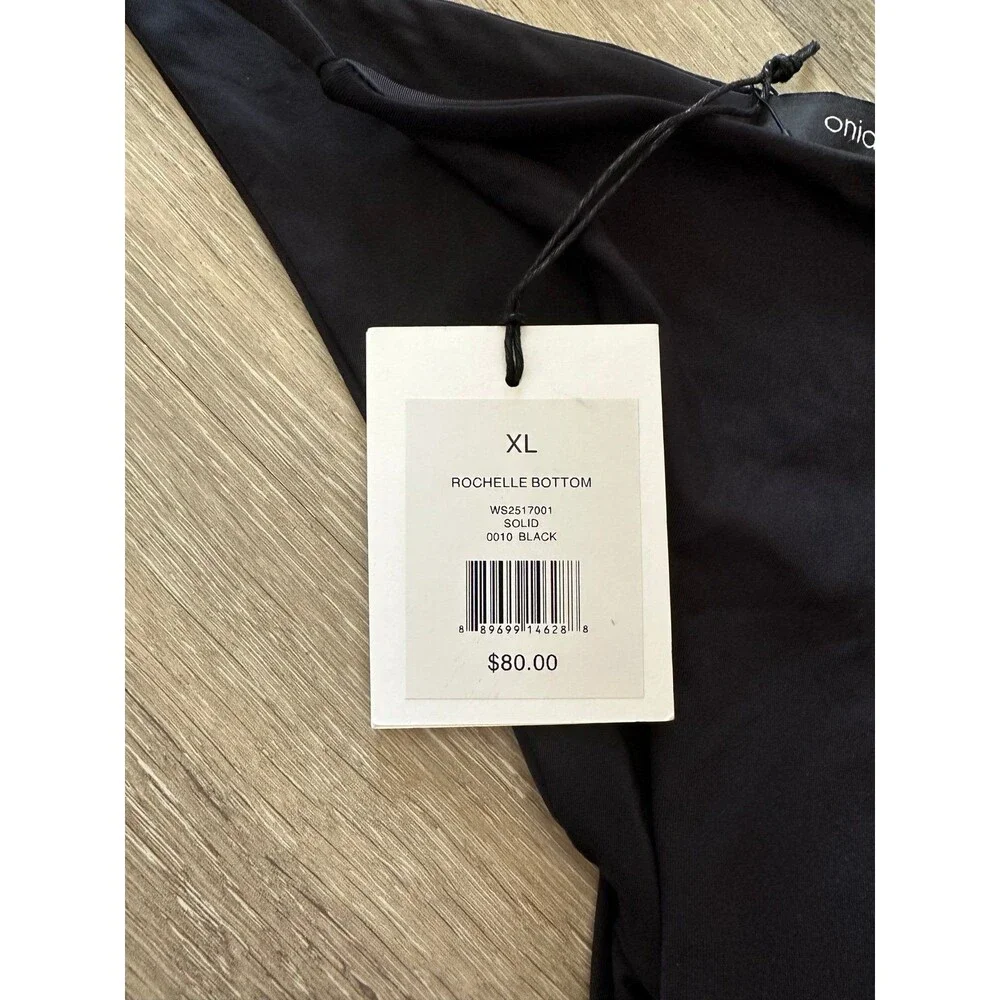 Onia Rochelle Bottoms size‎ XL Black NWT